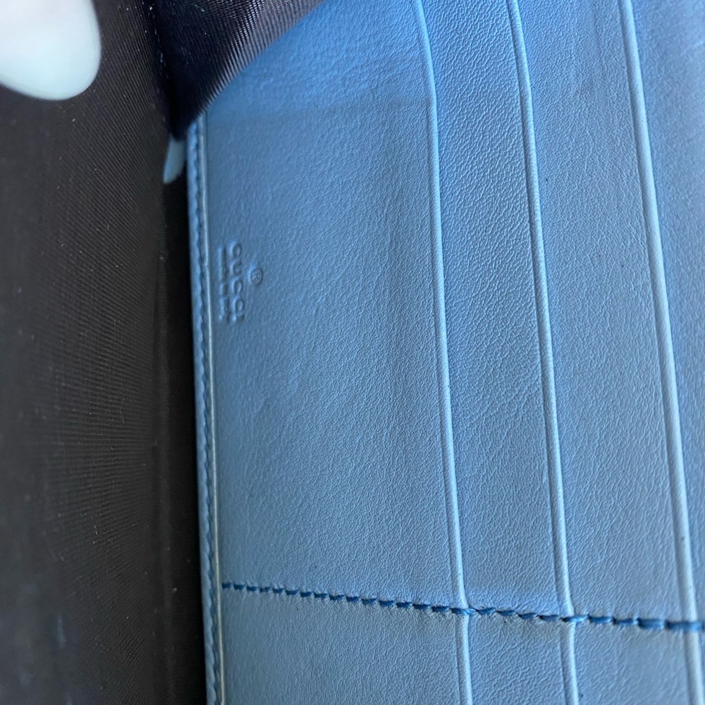 Gucci Soho Wallet in Mineral Blue - Picture 6 of 8
